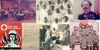 cruz vermelha fotografias históricas